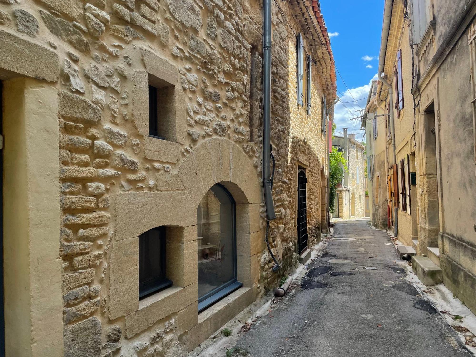Charmante Maison De Village Collias Exterior foto